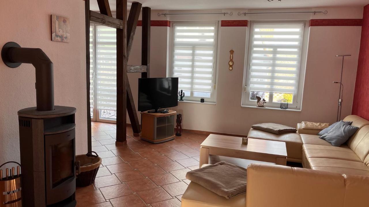 Ferienwohnung Am Bodetal Mit Wallbox Fuer E-Auto Thale Exteriér fotografie